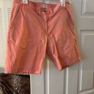 Duck Head Men's Salmon Flat Front Shorts